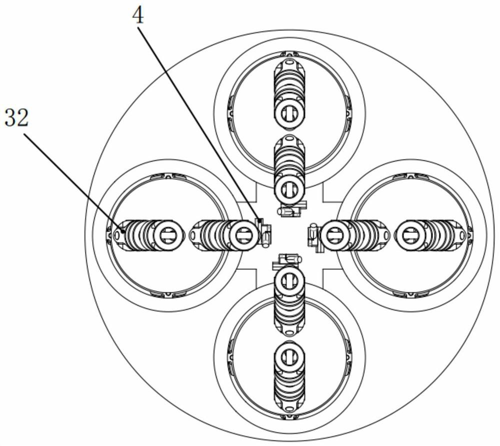 A force-controlled end effector and an industrial robot