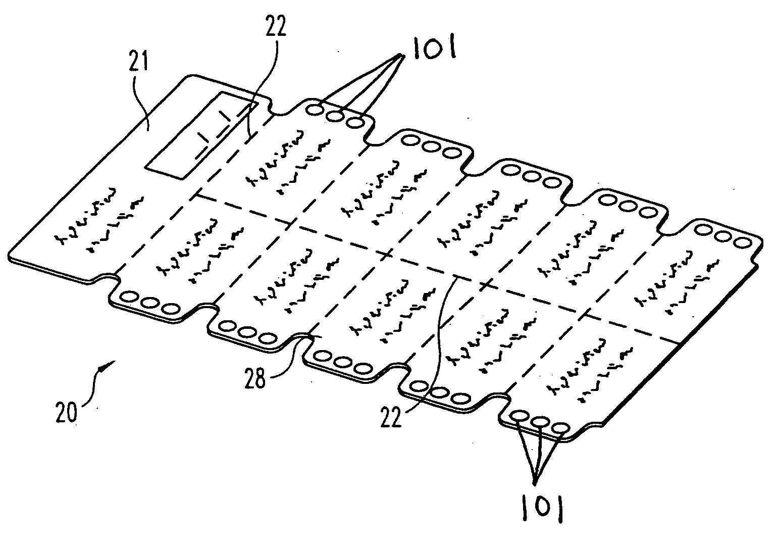 Receptacle packaging with inhaler-accommodating geometry