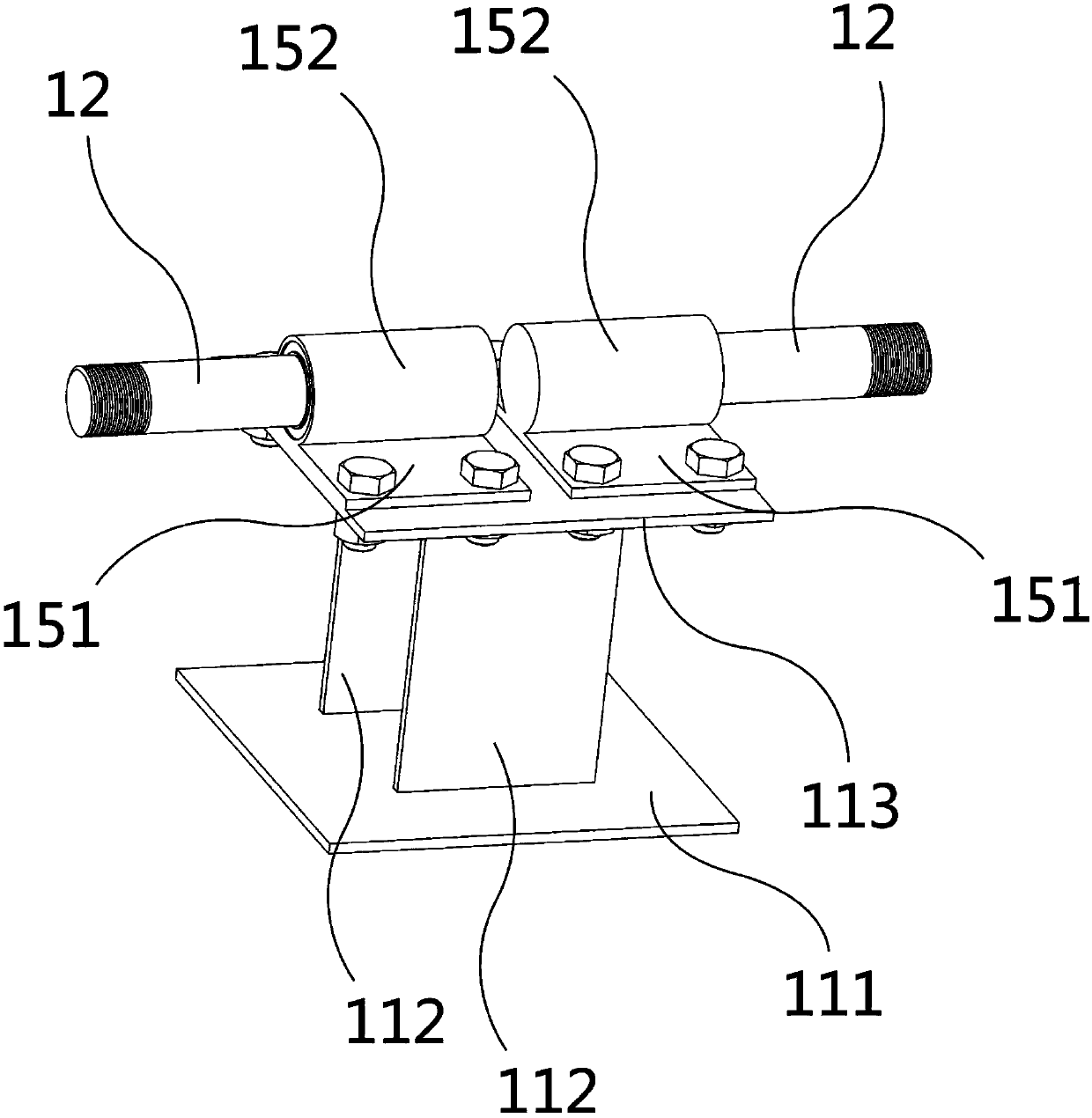 Wire reel and double-wire submerged arc automatic welding equipment with same