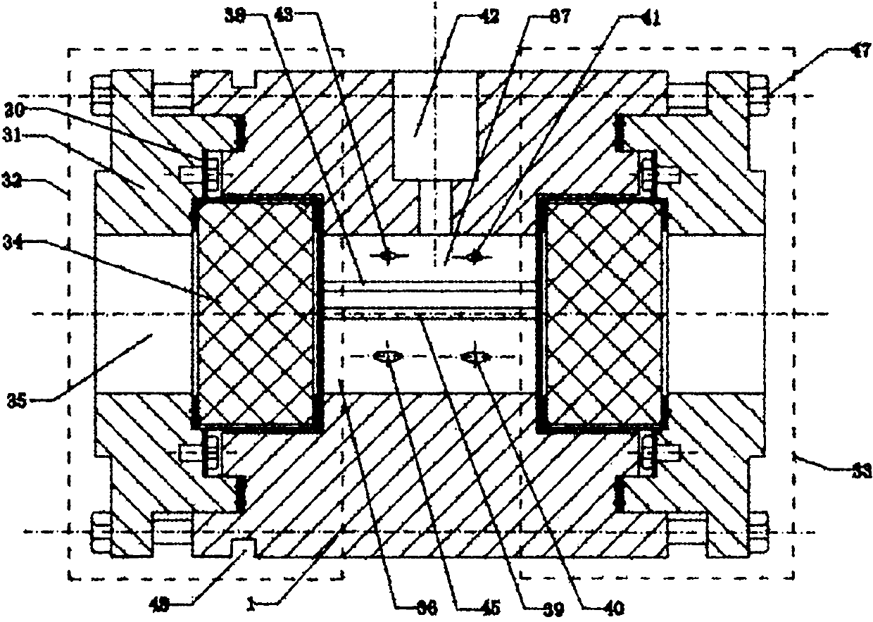 Testing device and method for hydrogen constant-volume compression ignition