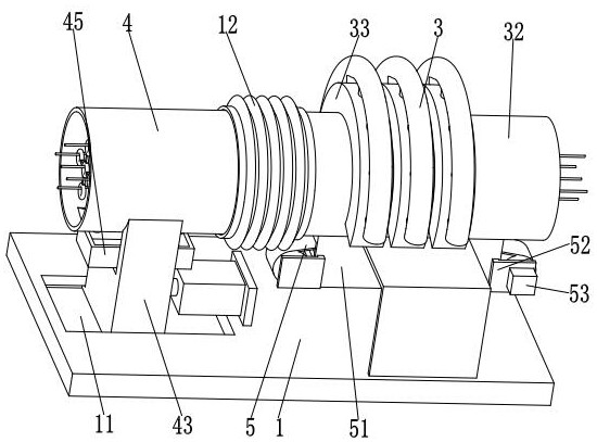 Textile yarn conduction drying equipment