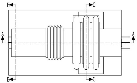 Textile yarn conduction drying equipment