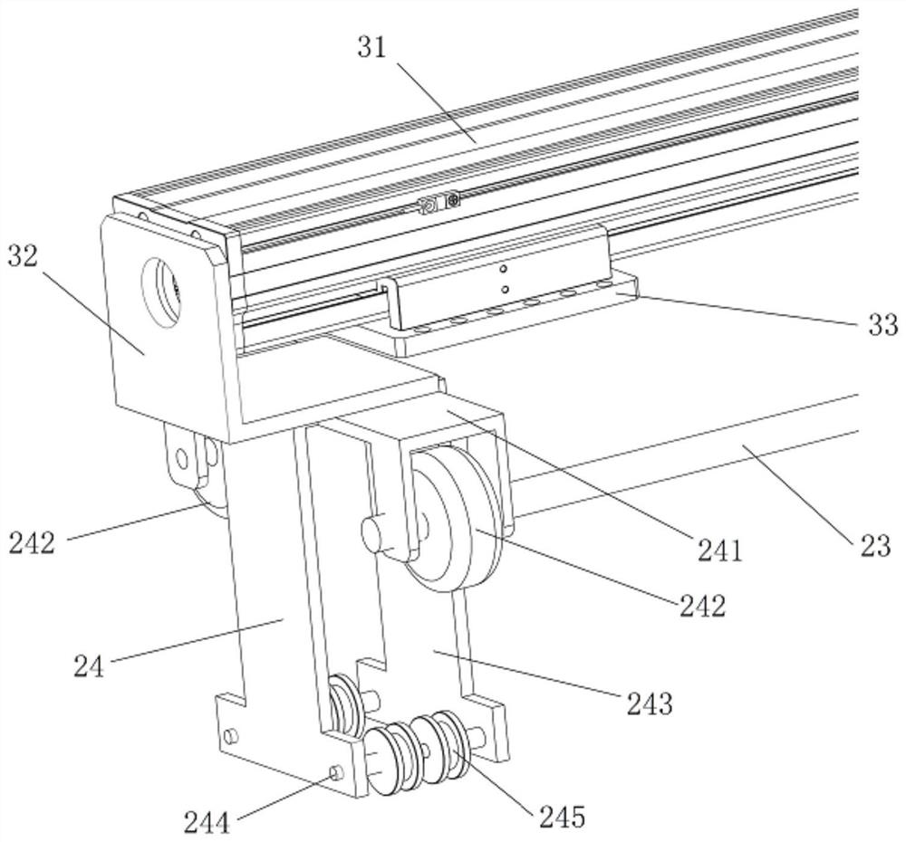 Ballastless track base plate post-cast strip bilateral breaking device, system and method