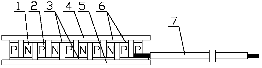 Preparation method of thermoelectric refrigerator for high orbit space