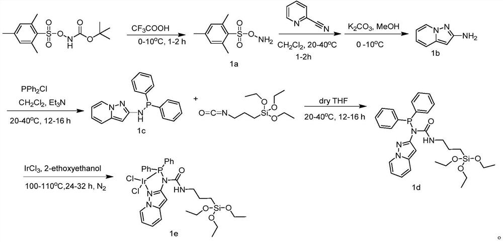 Catalyst for synthesizing replacement ketone compounds and preparation method