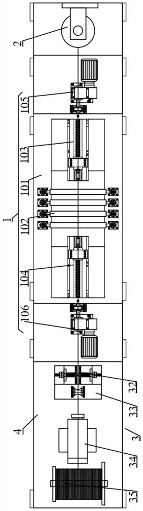 A high-performance electrical copper wire withstand voltage detection device and its working method