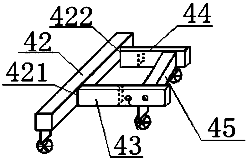 A special lifting and maintenance tool for handcart circuit breakers in the switch room