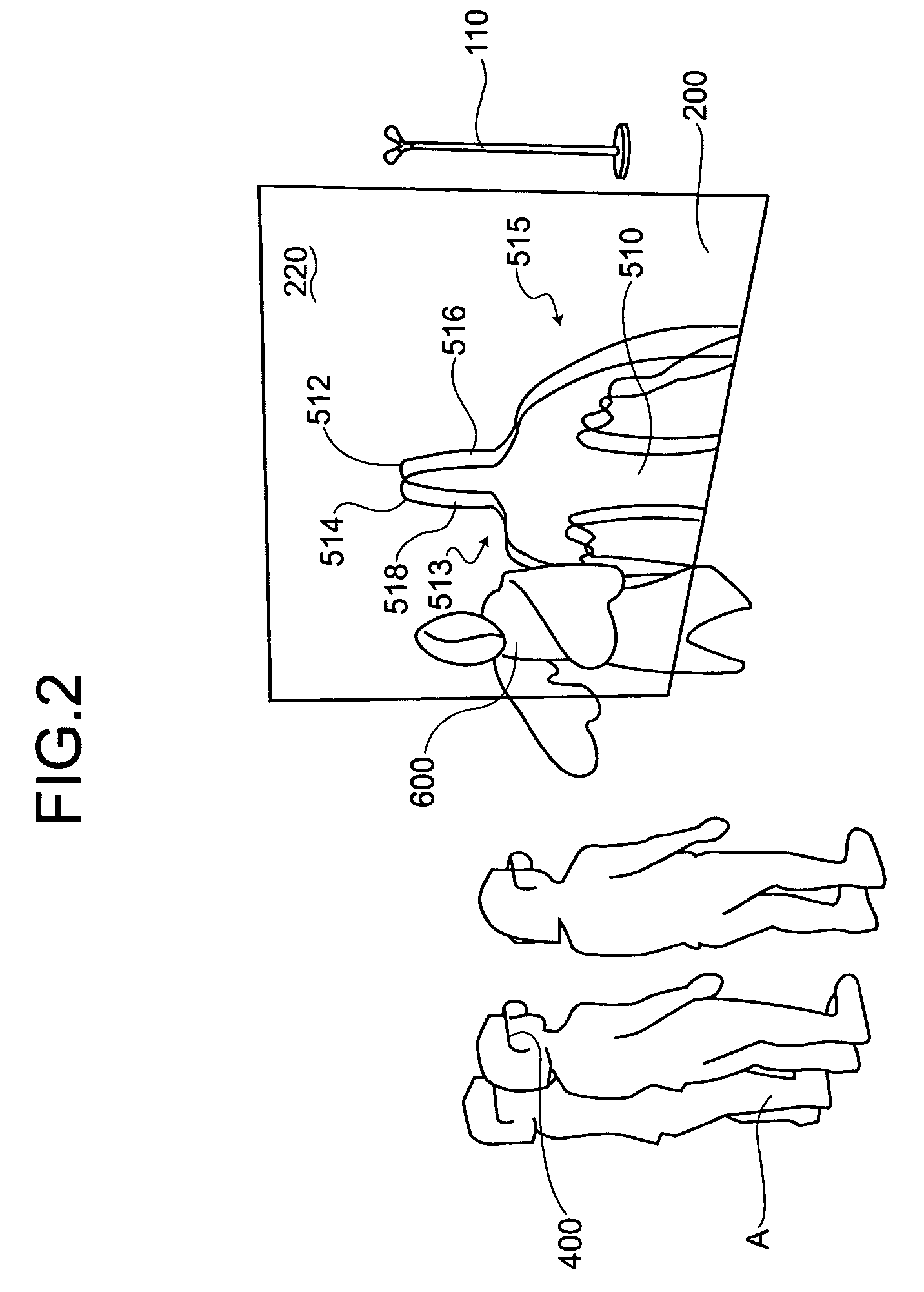 Three dimensional shadow projection system and method for home use