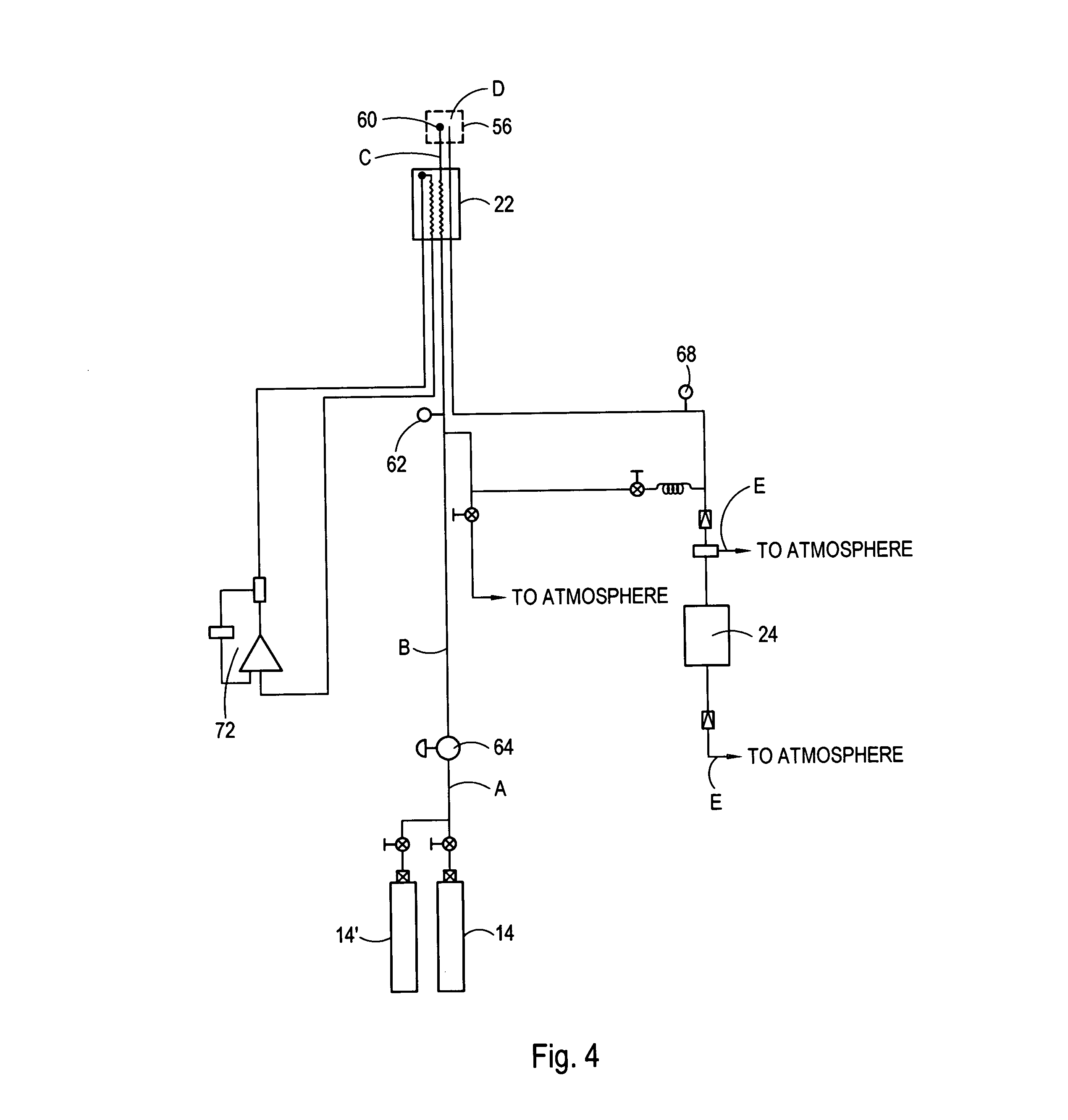 Refrigeration source for a cryoablation catheter