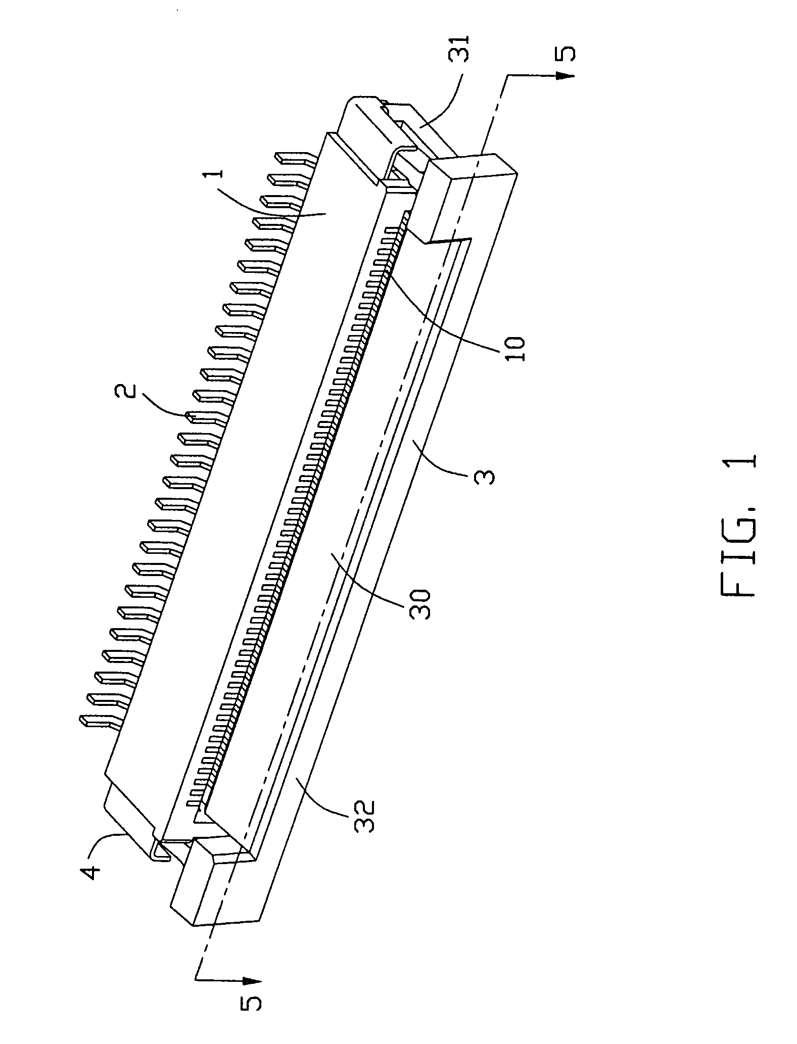 Electrical connector with latching member