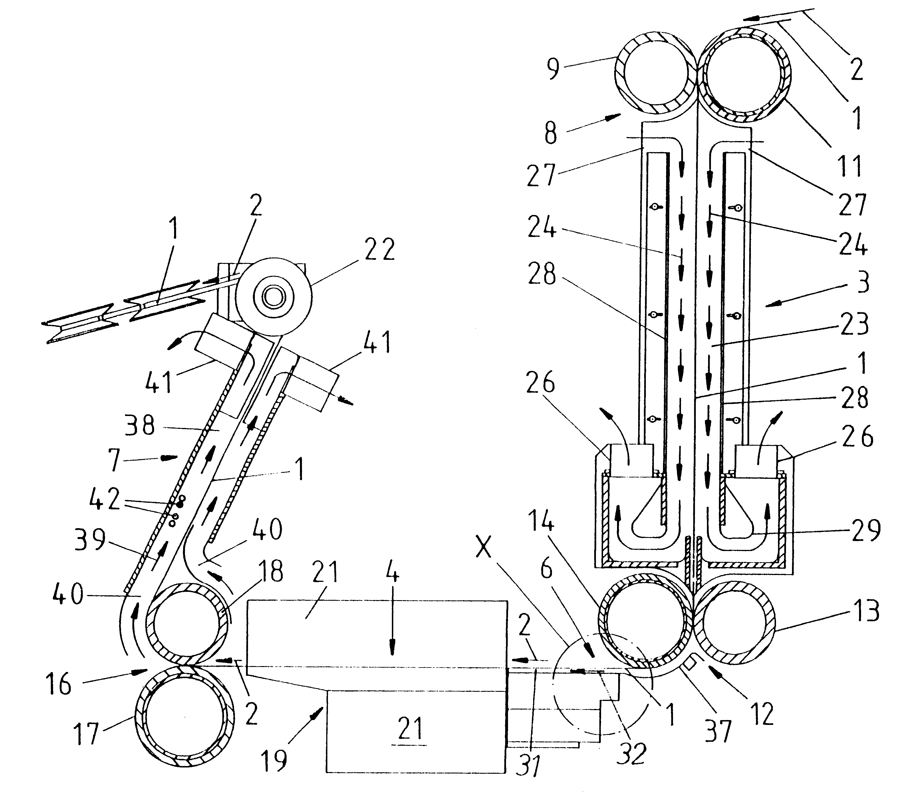 Method of and apparatus for making filter mouthpieces for rod-shaped articles of the tobacco processing industry