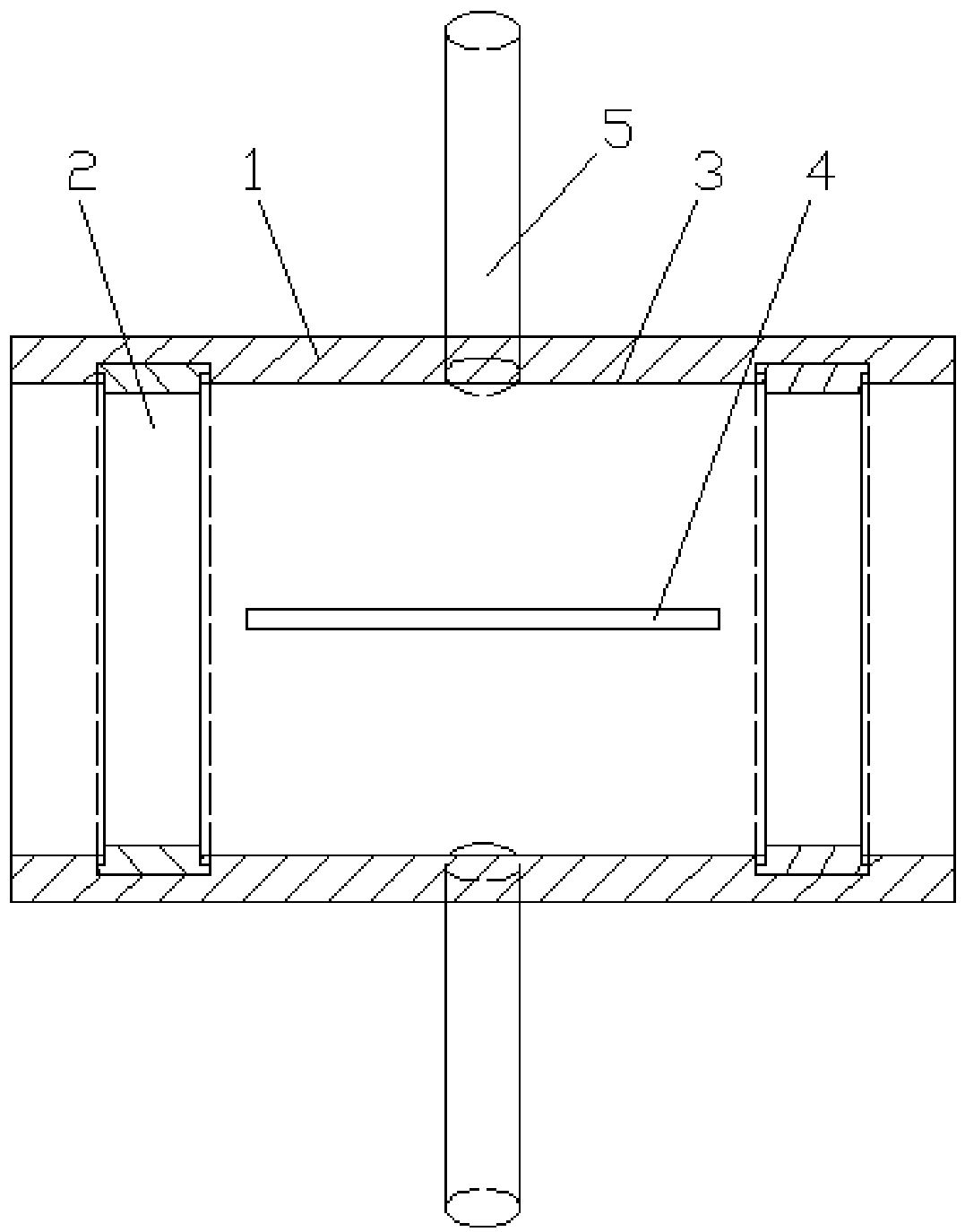 Oil pipe external thread descaling device