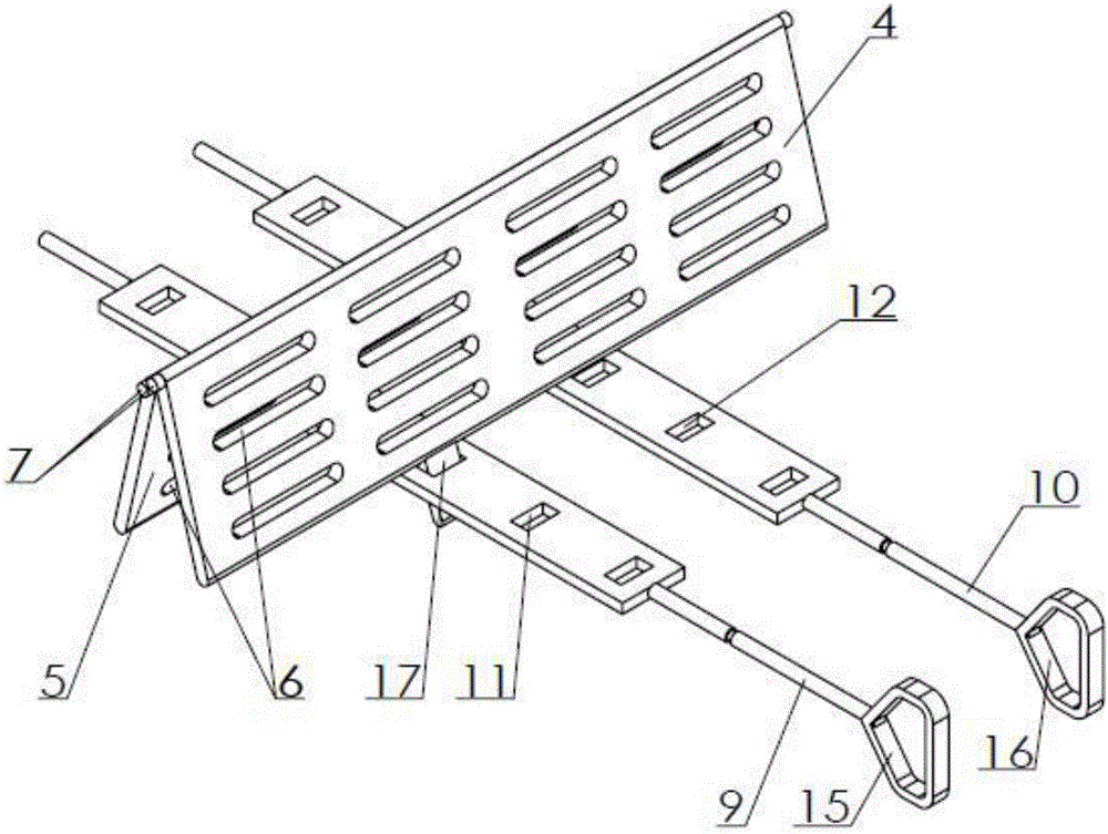 Double-turnover-plate type biofuel furnace