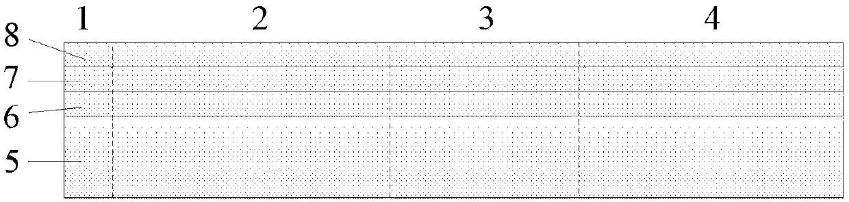 Low-chirp distributed Bragg feedback tunable laser and preparation method thereof