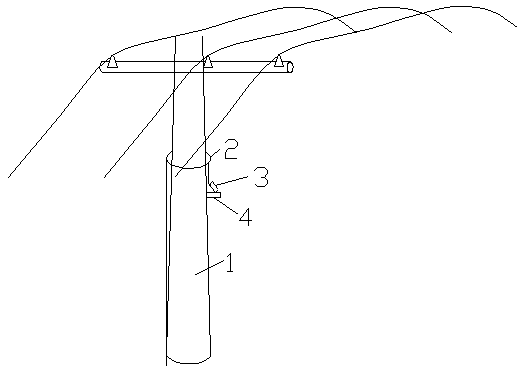 Transmission and distribution line electric leakage real-time alarm positioning self-healing device