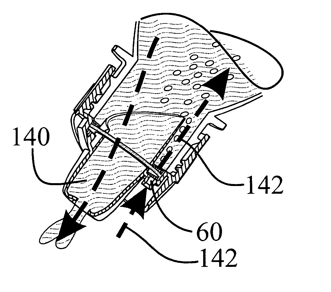 Vented fluid closure and container