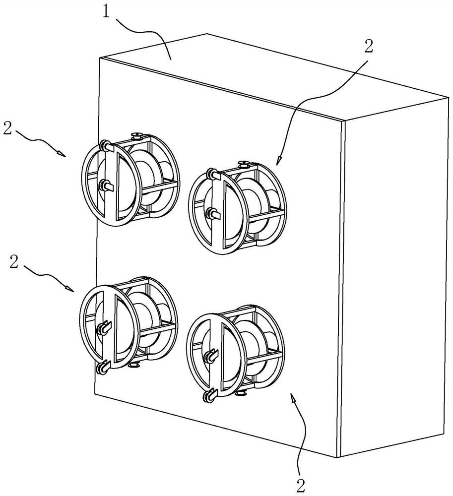 Horizontal untwisting machine