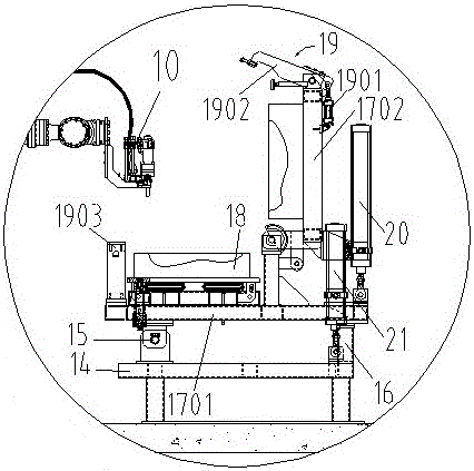 Auto pillow foaming experiment line