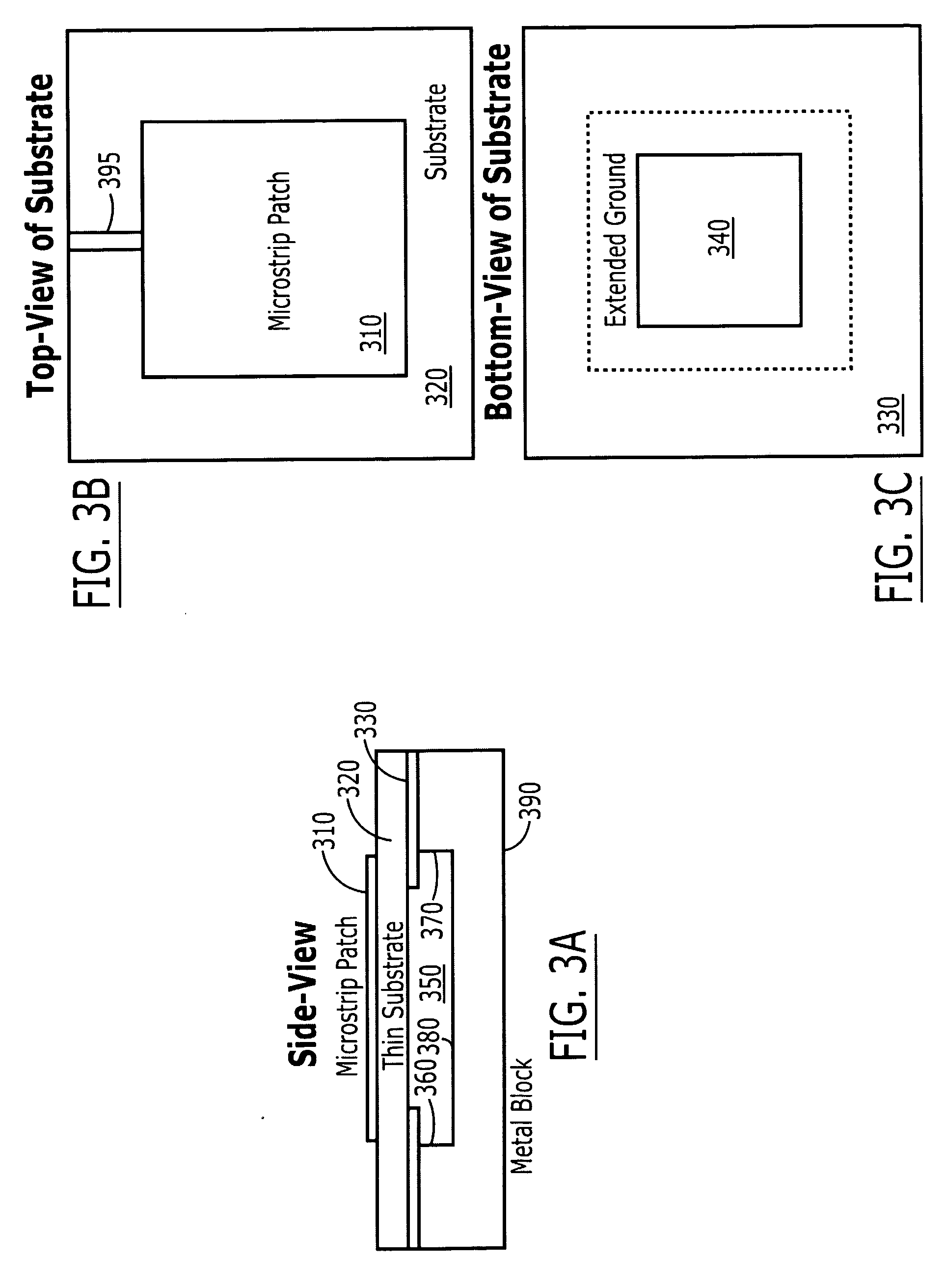 Compact broadband patch antenna