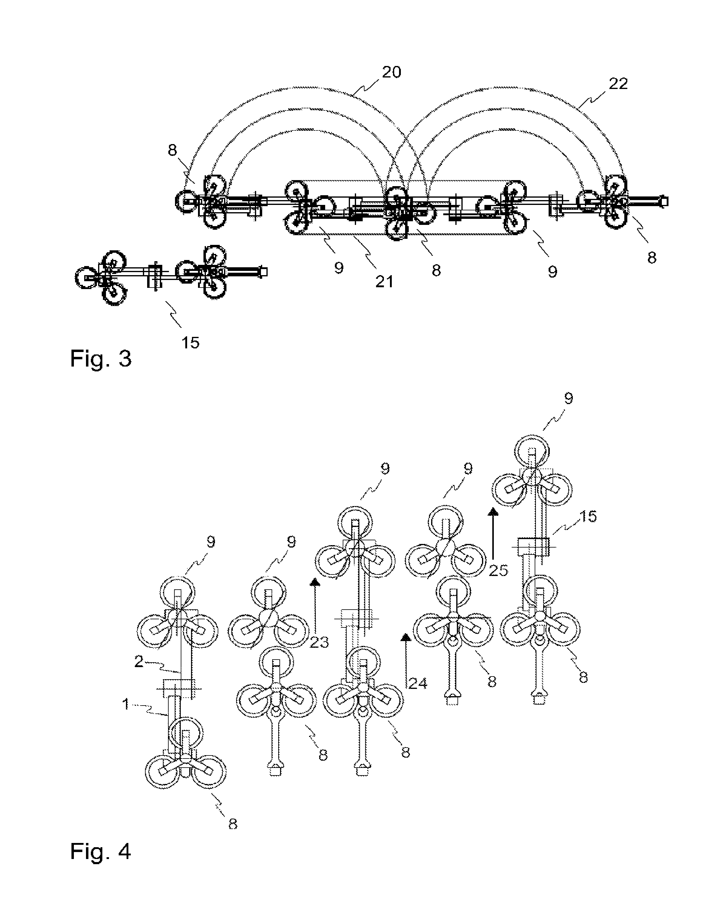 Mobile climbing robot and service system having a climbing robot