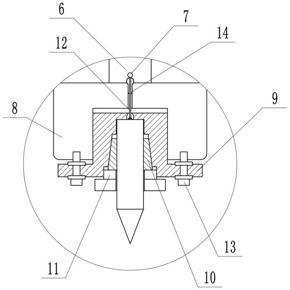 Drilling machine facilitating drill bit installation