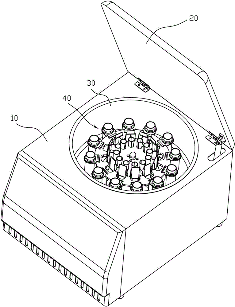 Portable medical blood centrifugal machine