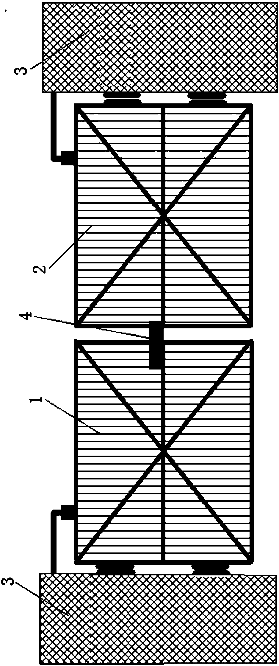 An automatic lock for a character-eight door