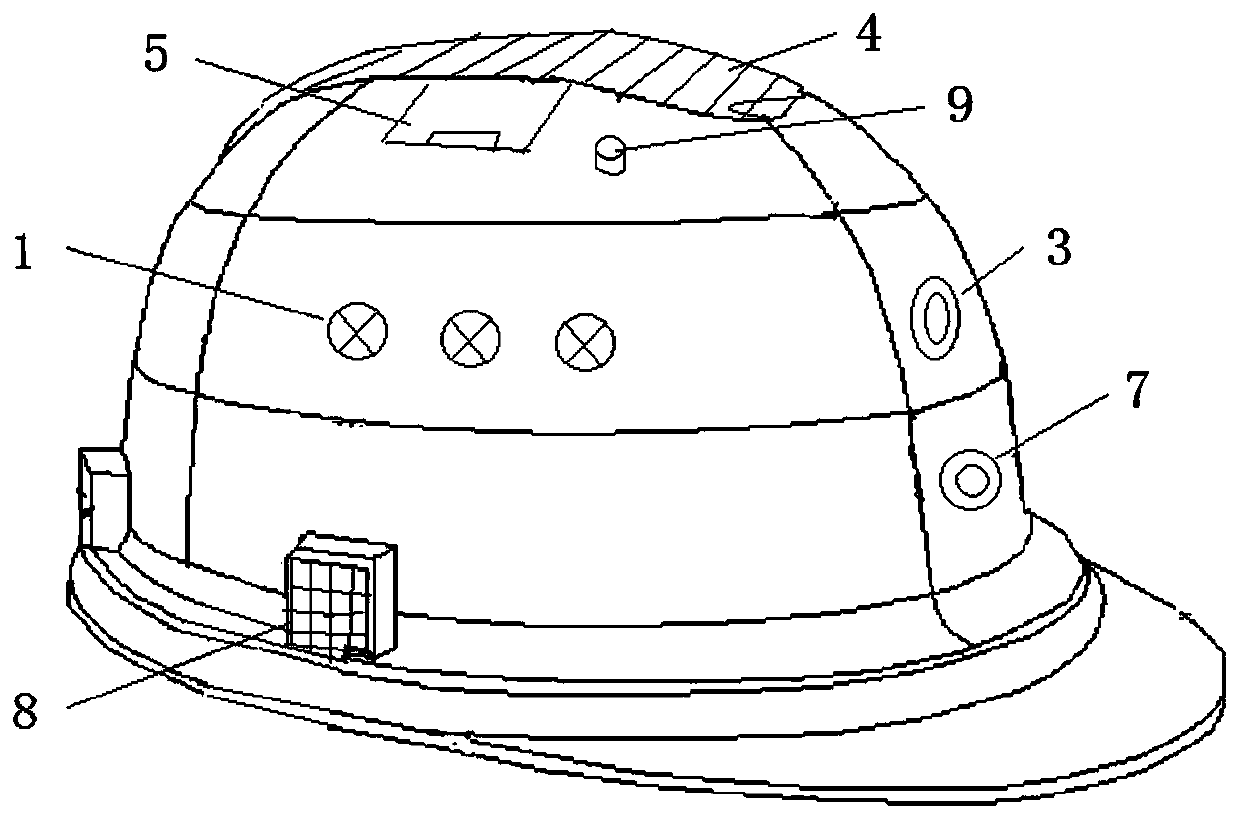 Intelligent safety helmet based on 5G