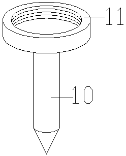 Special pickup clamp for picking plastic bottle