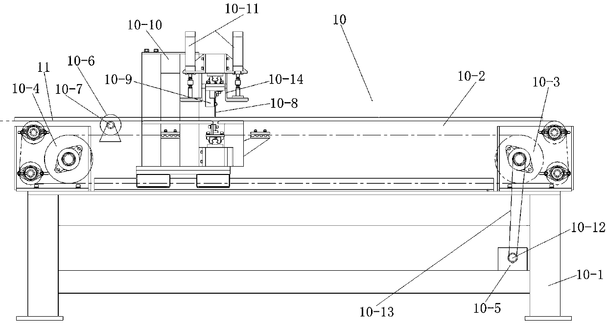 Production method of polyphenylsulphone physical foaming sheet and production system thereof