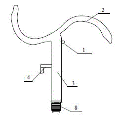 Novel transmission line foreign body removal tool