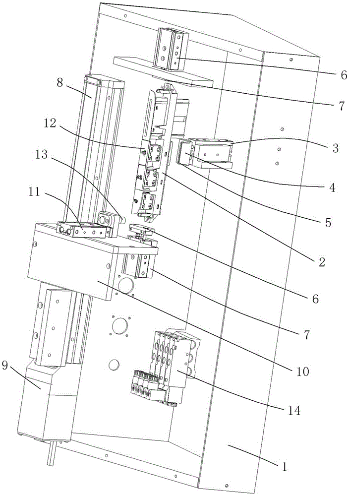 Test equipment used for automatically testing automobile switch module performance