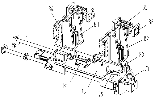 Assembling and detecting all-in-one machine for vacuum bottle