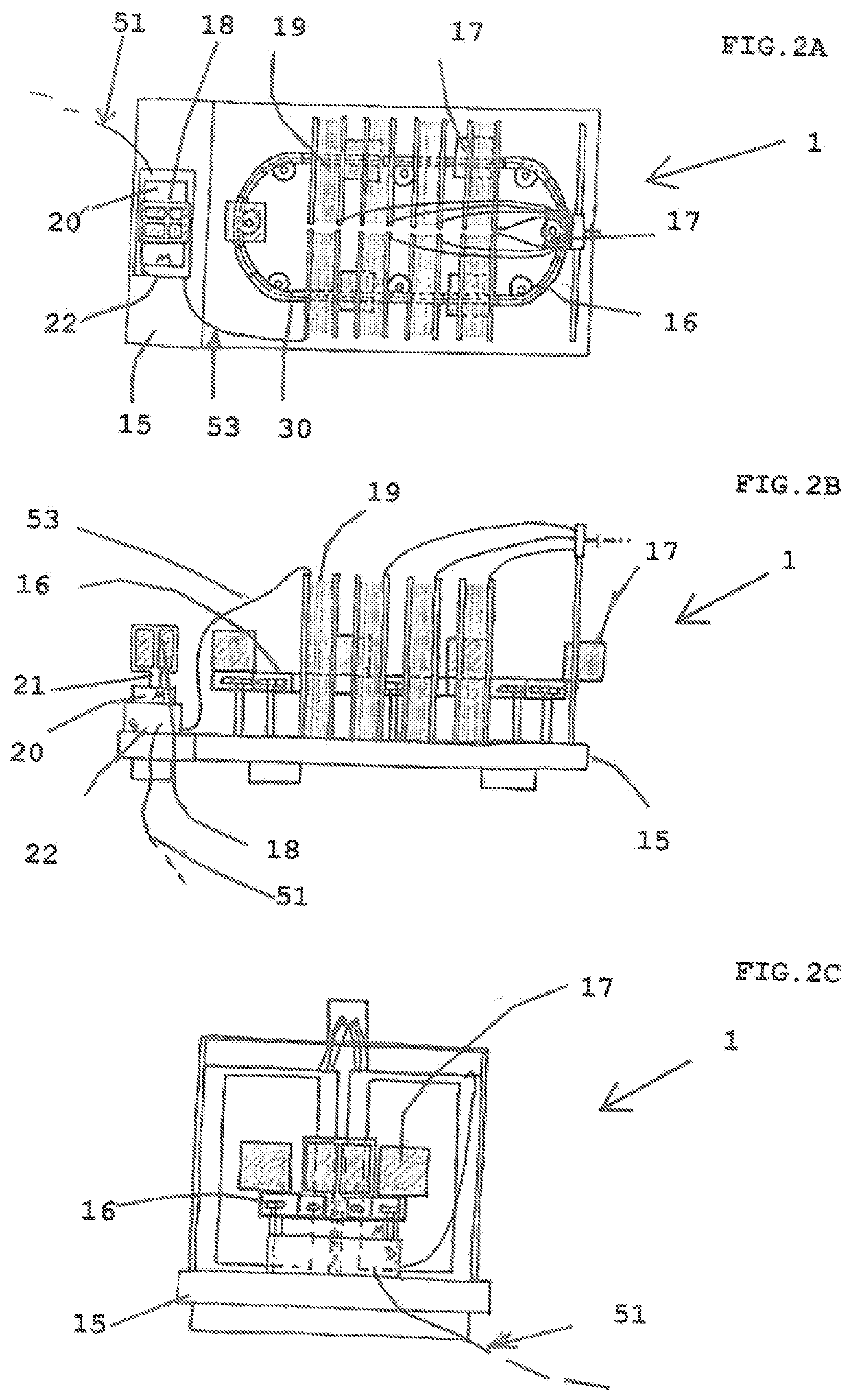 An apparatus and a method for production of electrical energy