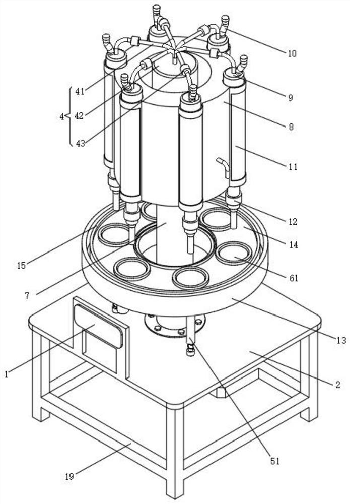 Seafood can ingredient quantitative filling equipment