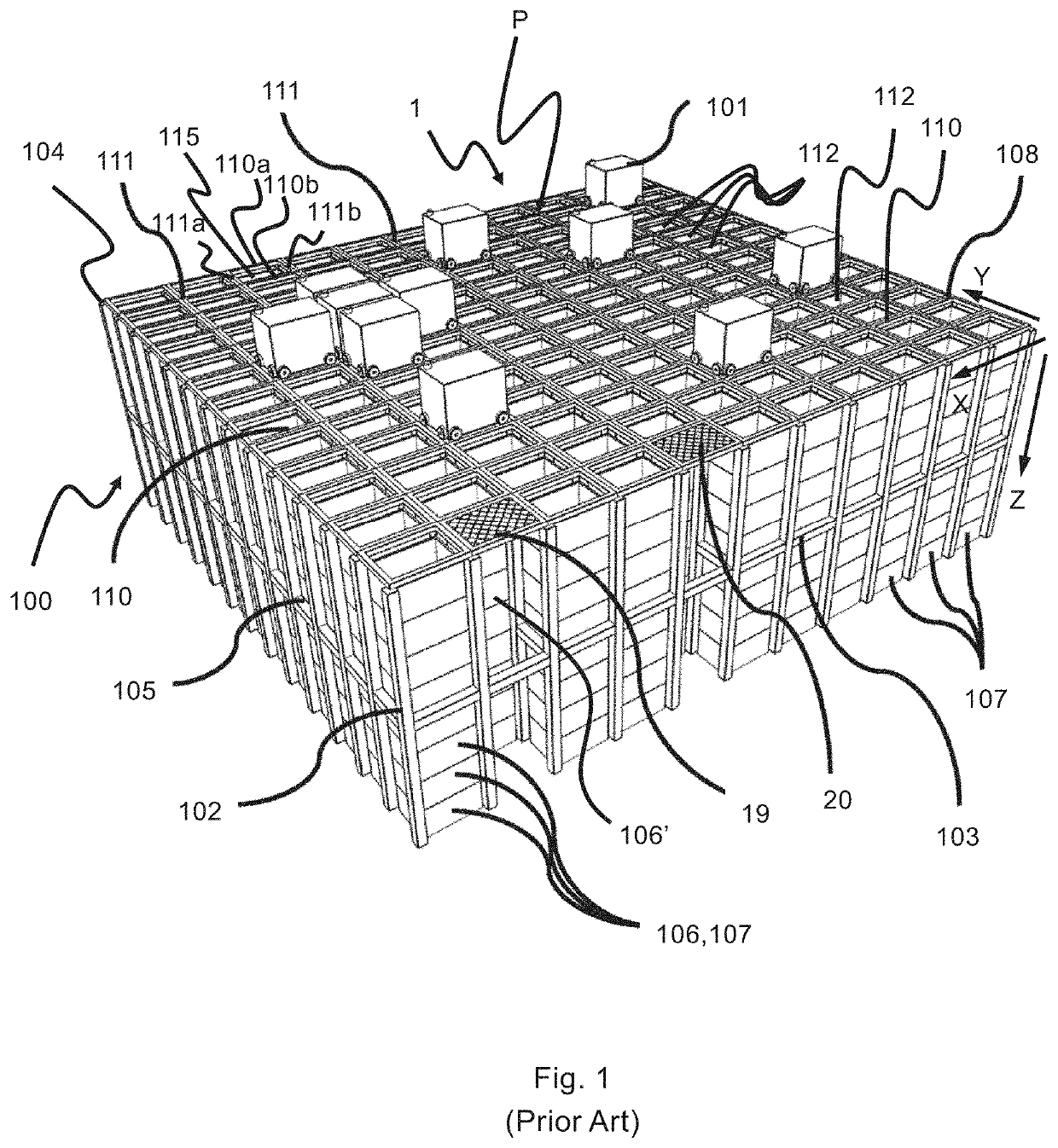 A method of operating an automated storage and retrieval system