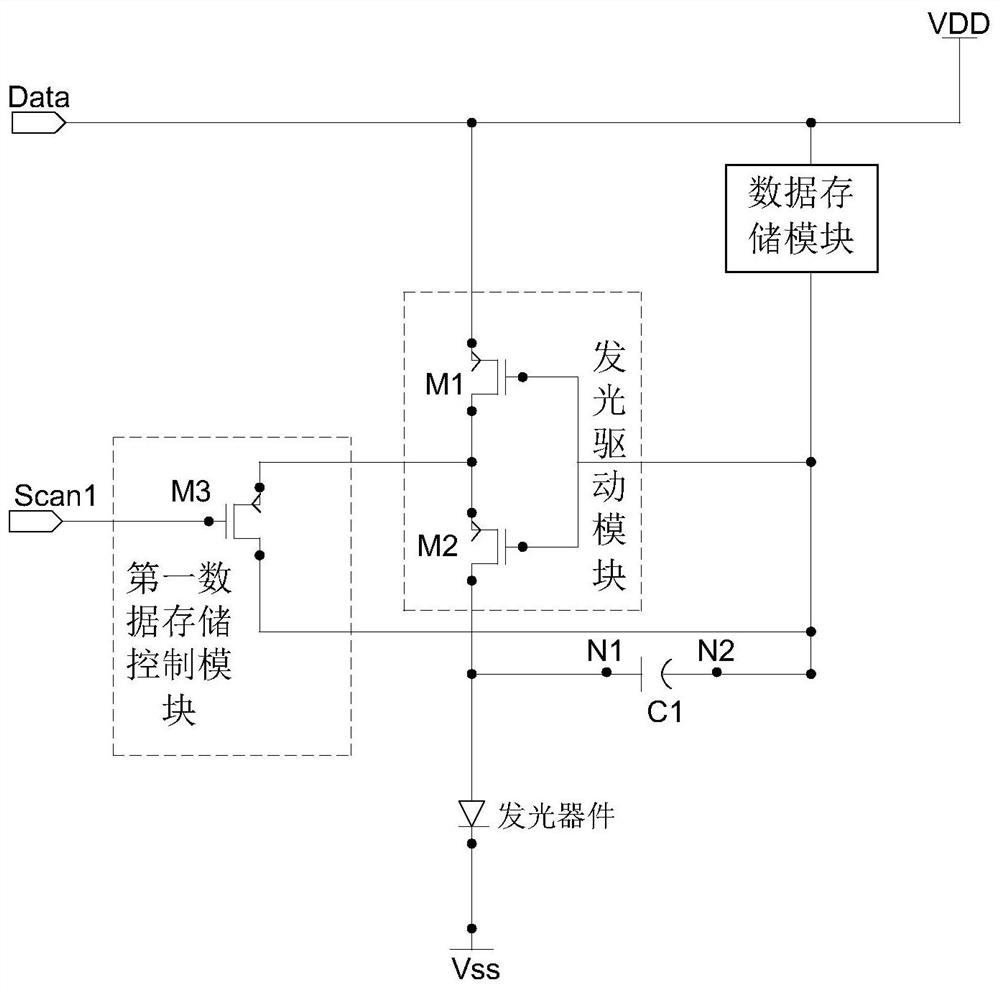 A pixel driving circuit, a display device, and a driving method for the pixel driving circuit