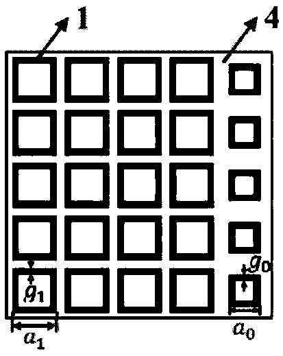 Metamaterial with dual function of sound insulation and microwave stealth