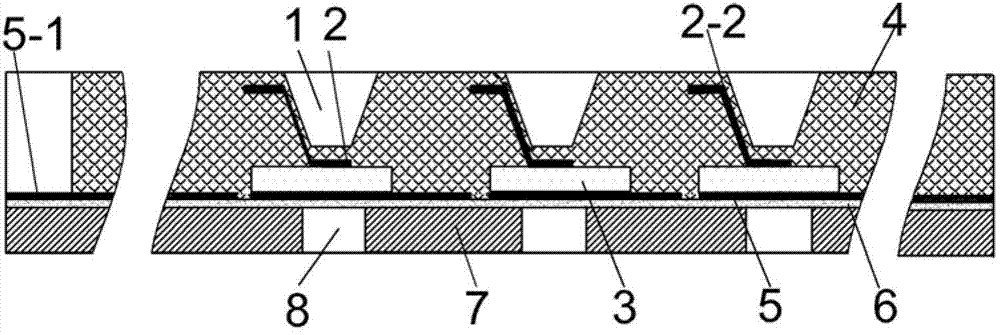 Piezoelectric array ultrasonic transducer