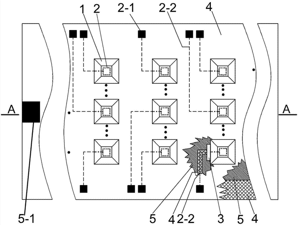 Piezoelectric array ultrasonic transducer