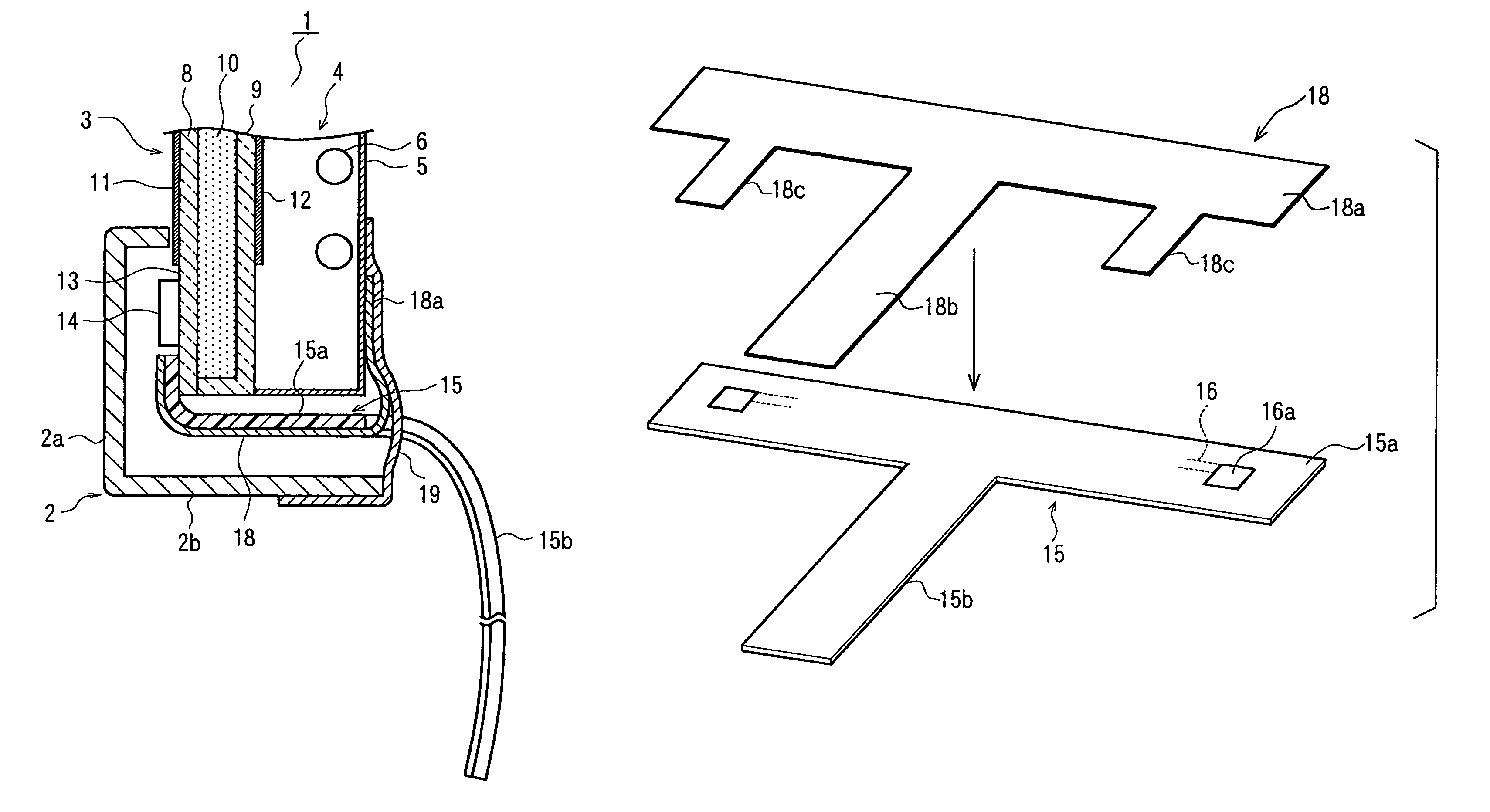 Display panel having noise shielding structure