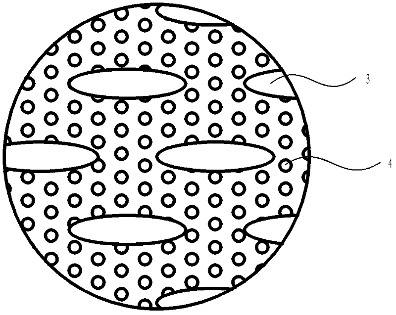 Composite material and preparation process thereof