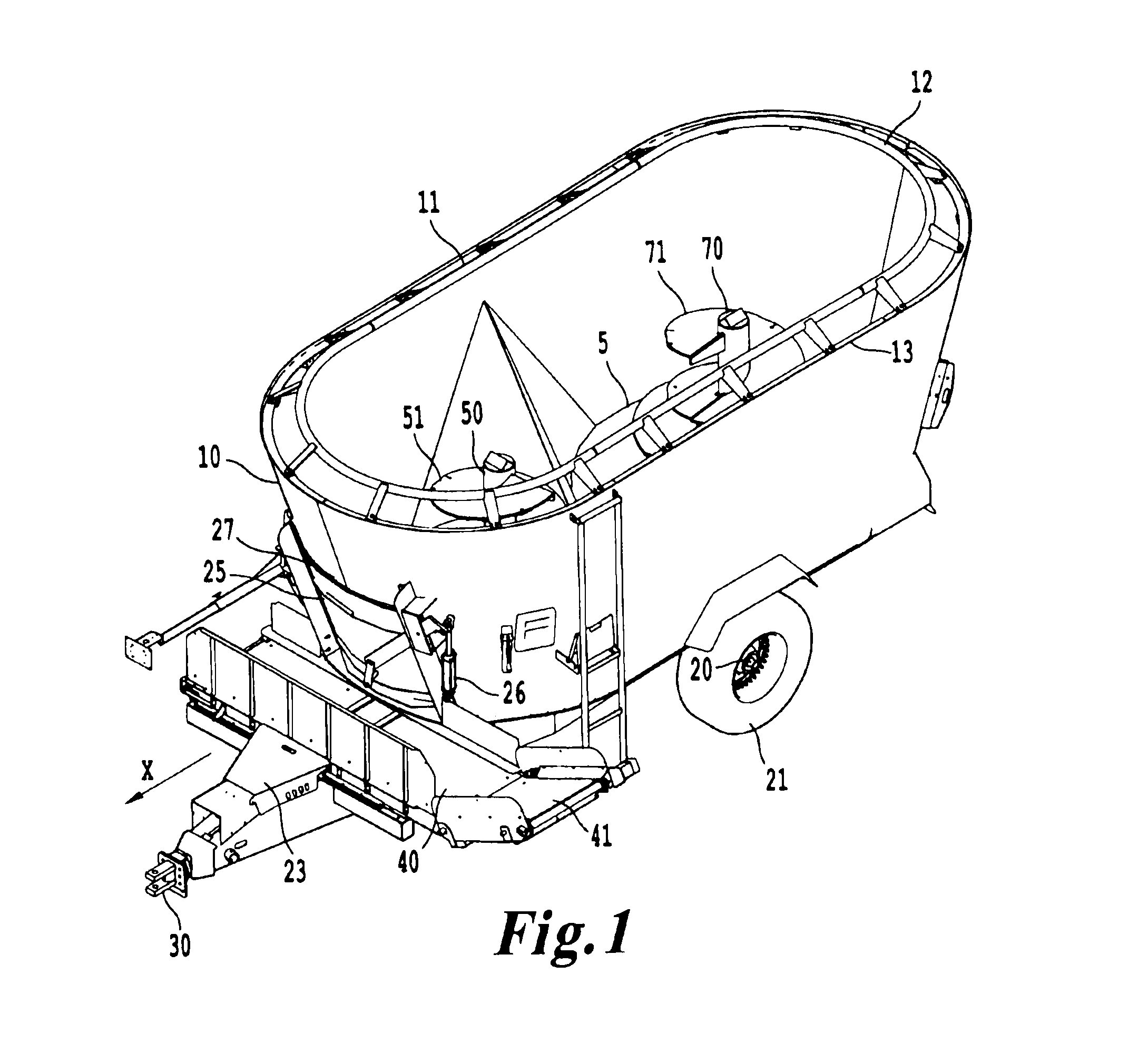 Sequential start clutch for a material mixing machine