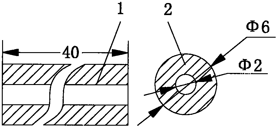 Heat pipe applied to brake pad and production method thereof