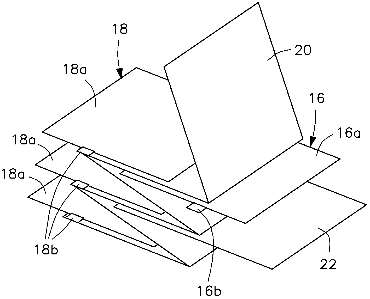 Lithium battery core capable of radiating heat by directly conducting heat from internal to external