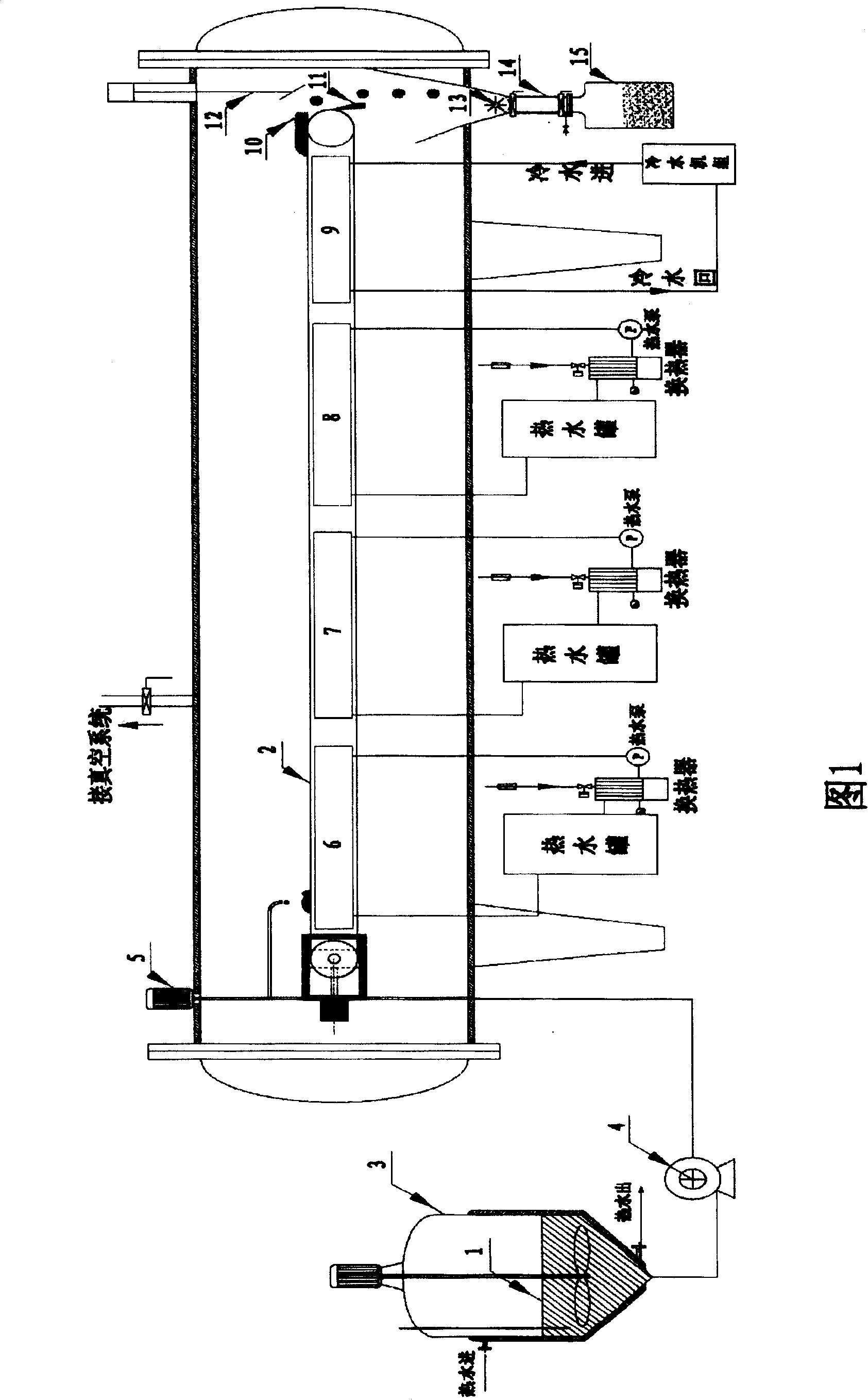 Preparing method of fleabane extract dry matter