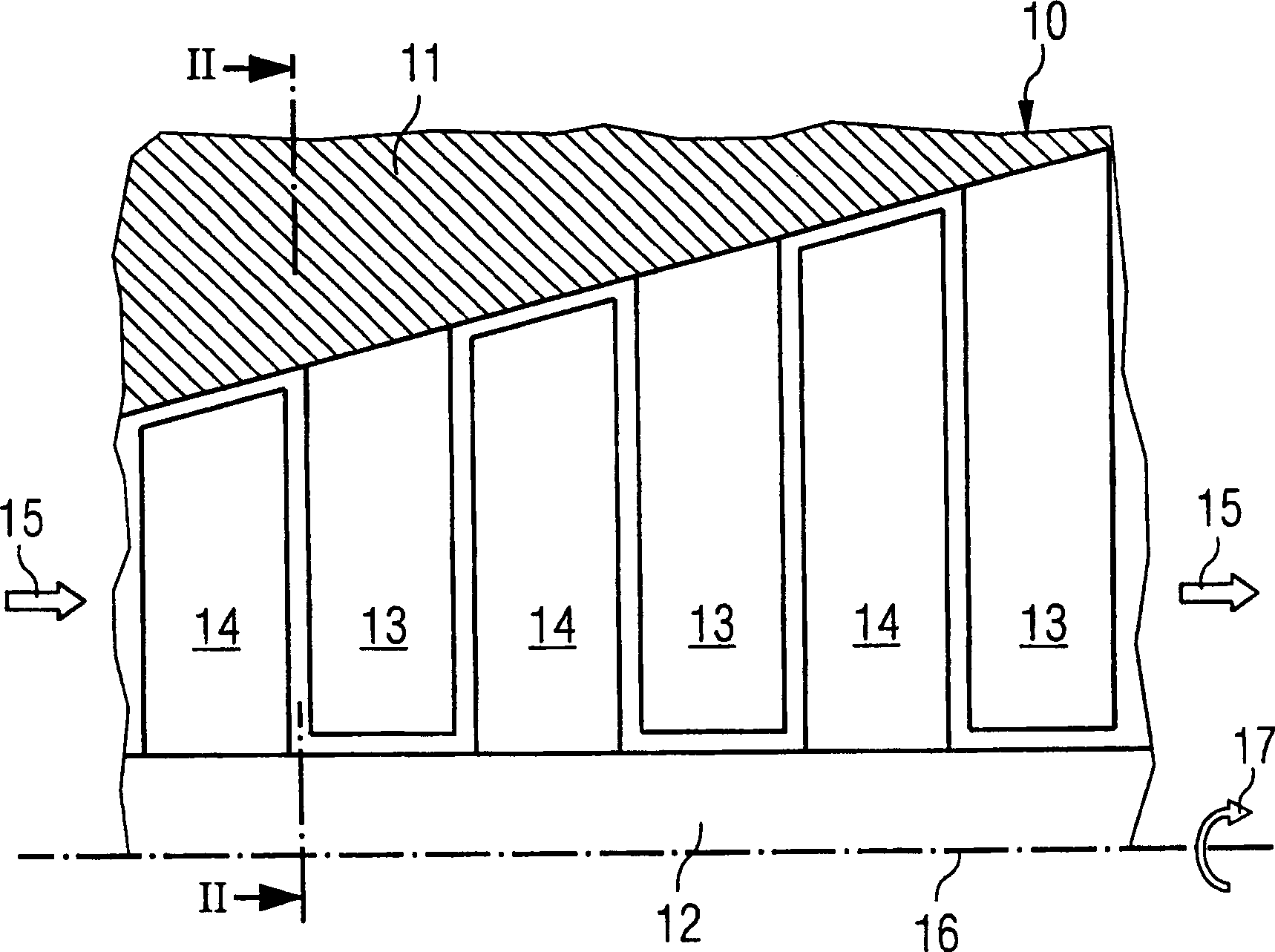 Turbine propeller and turbine engine