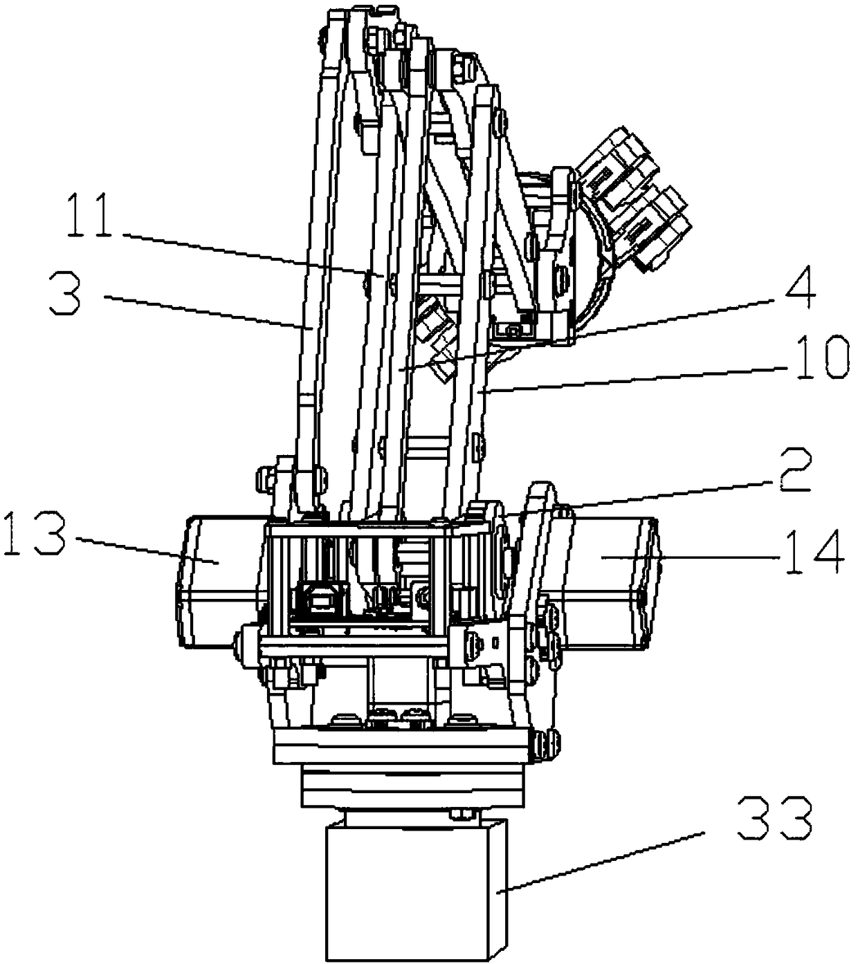 Automatic pineapple picking method