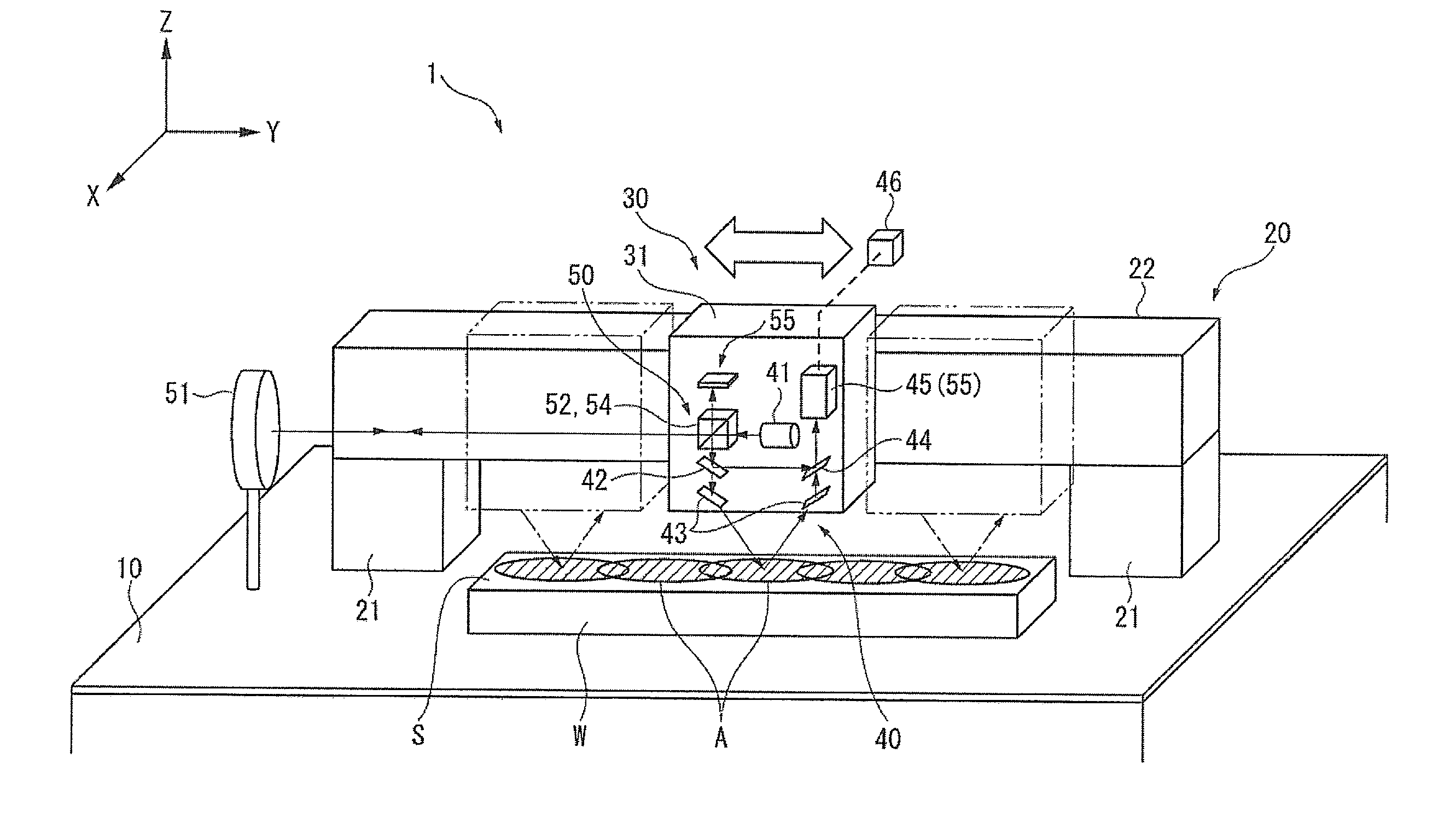 Grazing incidence interferometer