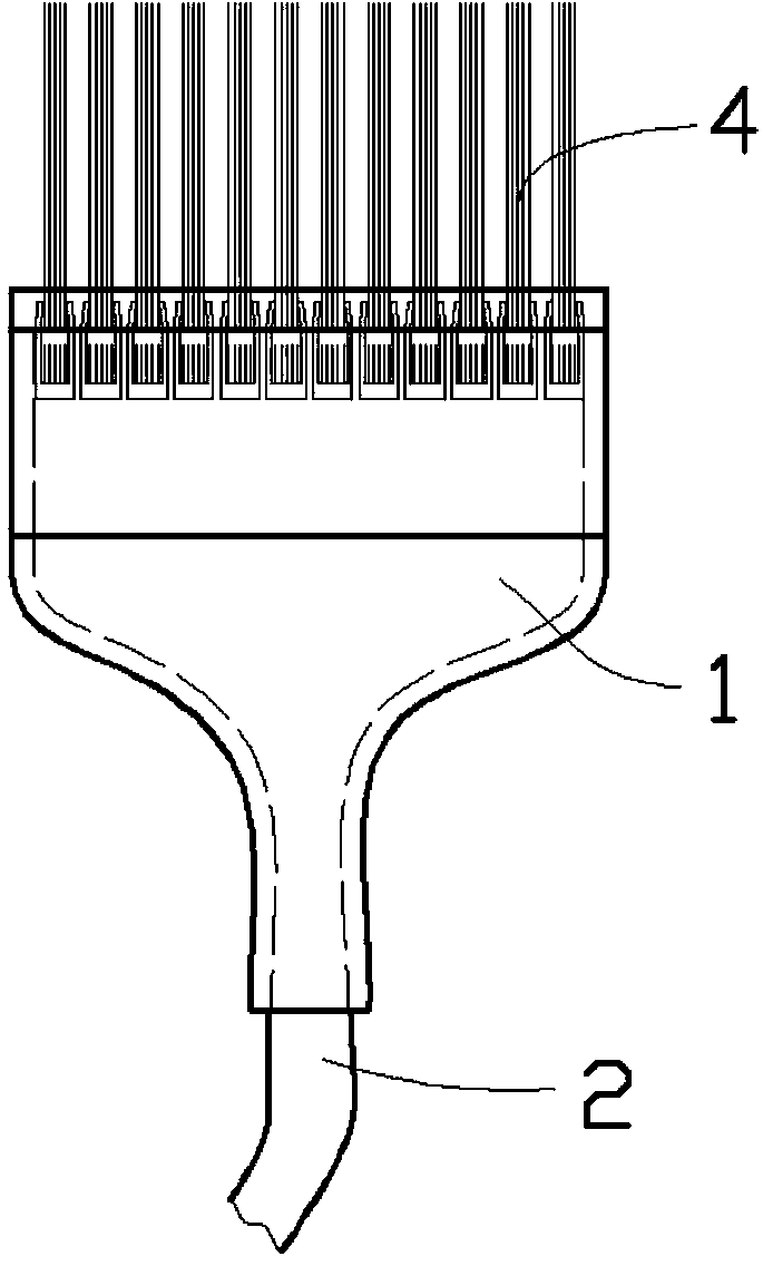 Dust removal and suction device for case